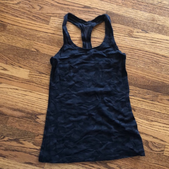 lululemon athletica Tops - Lululemon Black Camo Tank